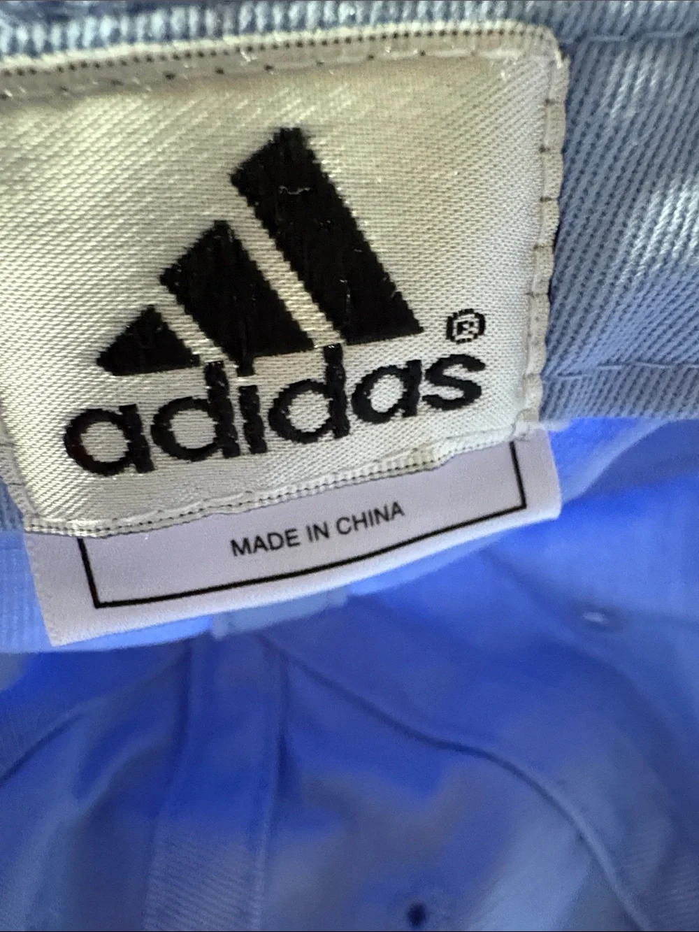 adidas Light Blue Casual Logo Baseball Cap